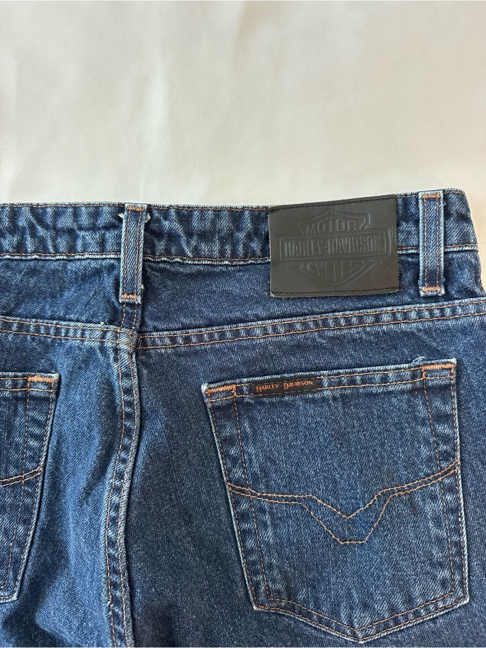 Vintage Harley-Davidson Straight-Leg Jeans - Picture 5 of 7